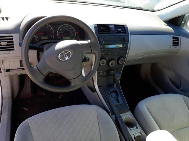 JTDBL40EX99041568 - 2009 TOYOTA COROLLA BASE WHITE photo 8