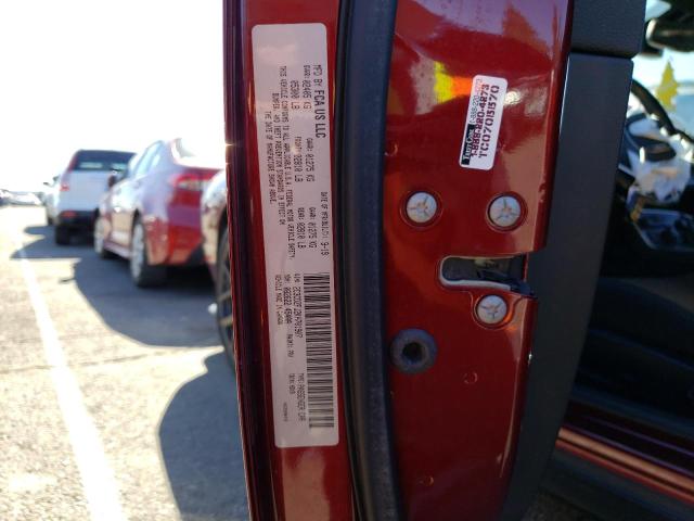 2C3CDZFJ2KH701907 - 2019 DODGE CHALLENGER R/T SCAT PACK BURGUNDY photo 12