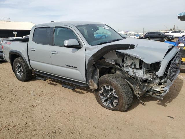 3TYCZ5AN0MT027927 - 2021 TOYOTA TACOMA DOUBLE CAB GRAY photo 4