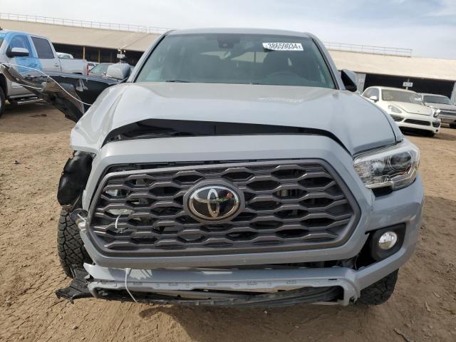 3TYCZ5AN0MT027927 - 2021 TOYOTA TACOMA DOUBLE CAB GRAY photo 5