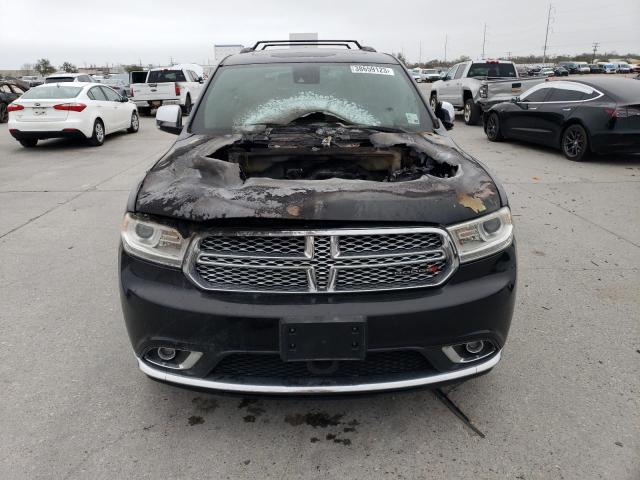 1C4RDHEGXEC381233 - 2014 DODGE DURANGO CITADEL BLACK photo 5