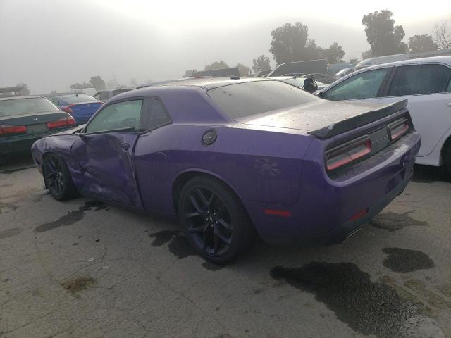 2C3CDZJG8KH518457 - 2019 DODGE CHALLENGER GT PURPLE photo 2