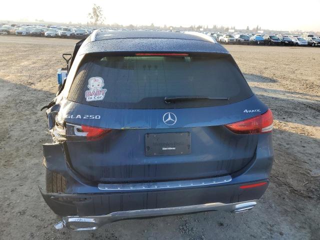 W1N4N4HB8MJ236002 - 2021 MERCEDES-BENZ GLA 250 4MATIC BLUE photo 6