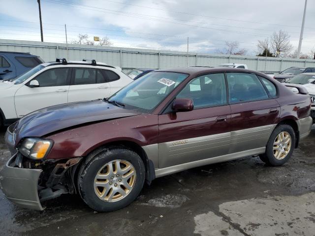 4S3BE6866Y7209154 - 2000 SUBARU LEGACY OUTBACK LIMITED MAROON photo 1