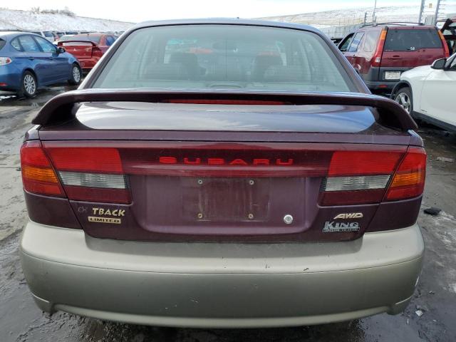 4S3BE6866Y7209154 - 2000 SUBARU LEGACY OUTBACK LIMITED MAROON photo 6