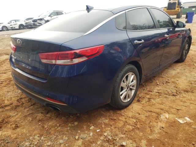 5XXGT4L31JG214367 - 2018 KIA OPTIMA LX BLUE photo 4