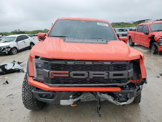 1FTFW1RGXNFA96559 - 2022 FORD F150 RAPTOR RED photo 5