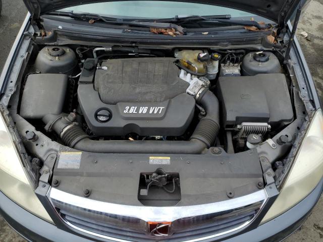 1G8ZV57757F212595 - 2007 SATURN AURA XR GRAY photo 11