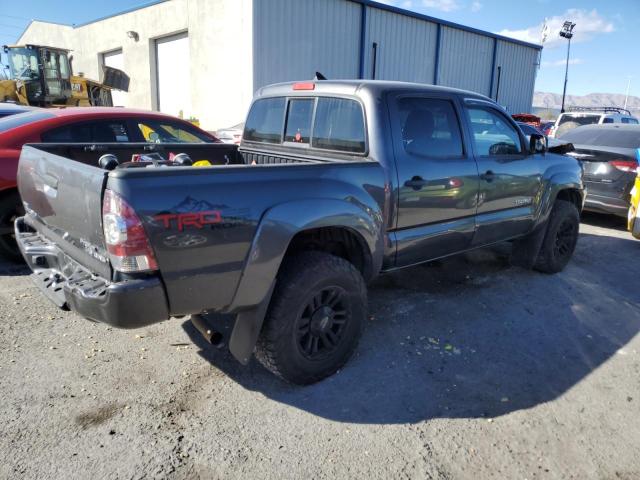 3TMJU4GN2EM173587 - 2014 TOYOTA TACOMA DOUBLE CAB PRERUNNER GRAY photo 3