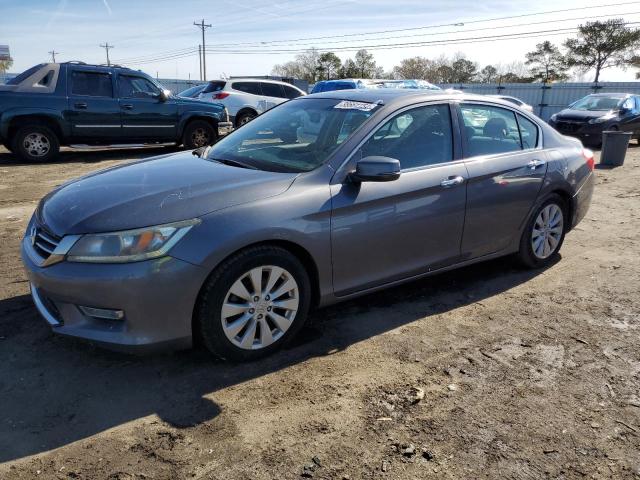 1HGCR2F74DA012785 - 2013 HONDA ACCORD EX GRAY photo 1