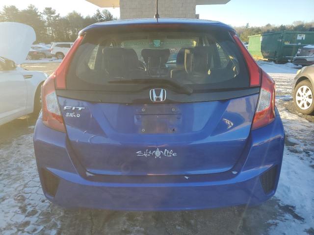 JHMGK5H52GX024497 - 2016 HONDA FIT LX BLUE photo 6