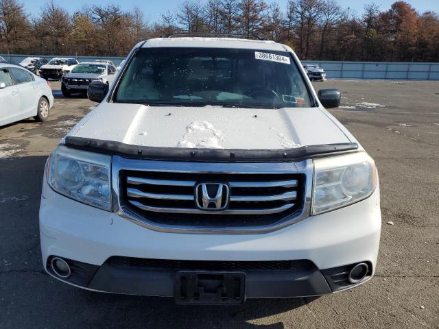 5FNYF4H71DB035714 - 2013 HONDA PILOT EXLN WHITE photo 5