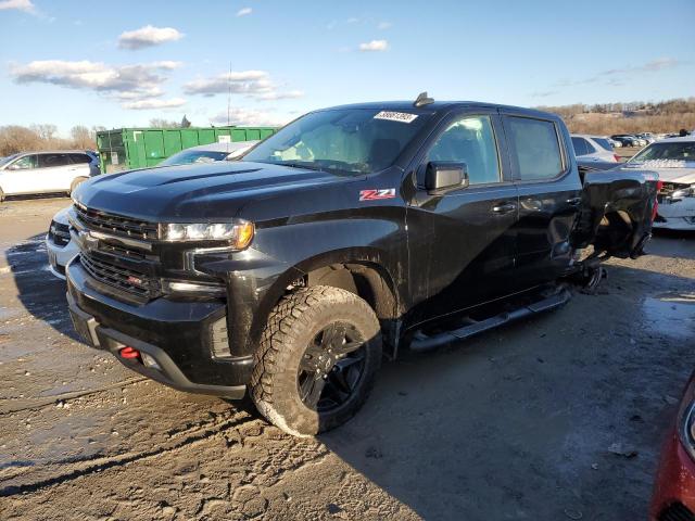 1GCPYFED4MZ249683 - 2021 CHEVROLET SILVERADO K1500 LT TRAIL BOSS BLACK photo 1