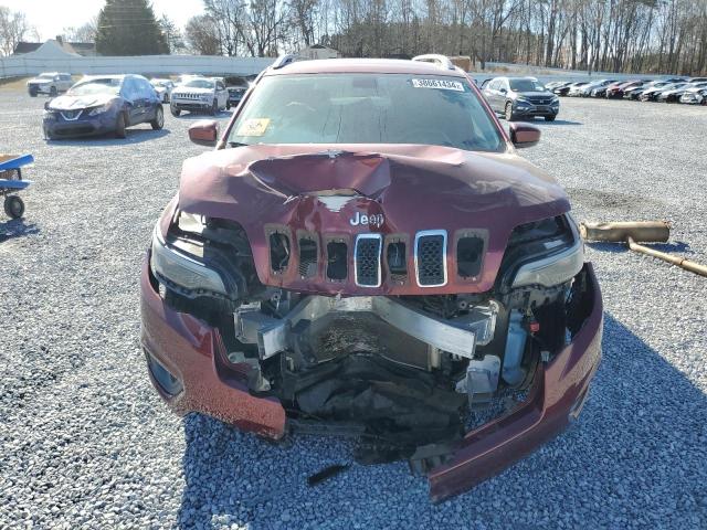 1C4PJLCB2KD187361 - 2019 JEEP CHEROKEE LATITUDE RED photo 5