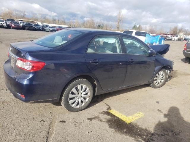 2T1BU4EE0DC121325 - 2013 TOYOTA COROLLA BASE BLUE photo 3