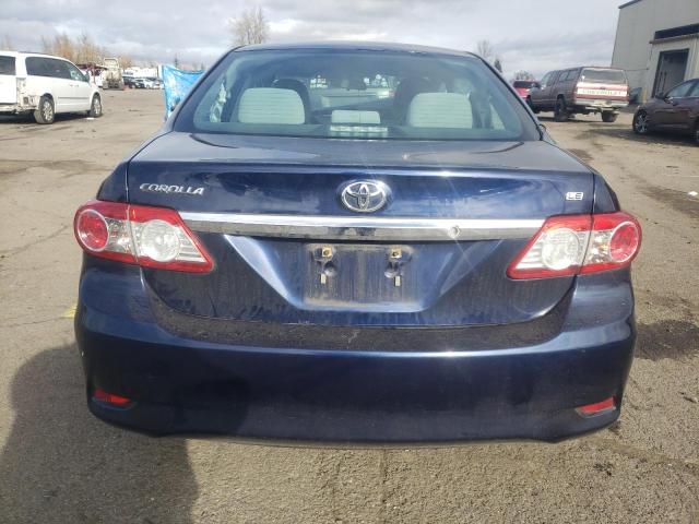 2T1BU4EE0DC121325 - 2013 TOYOTA COROLLA BASE BLUE photo 6