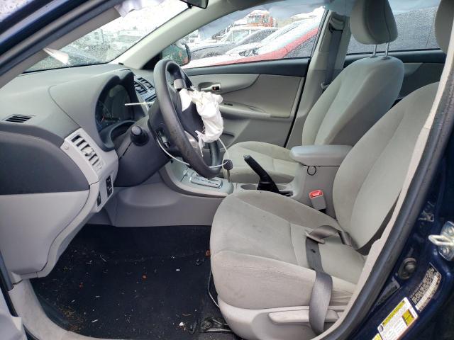 2T1BU4EE0DC121325 - 2013 TOYOTA COROLLA BASE BLUE photo 7