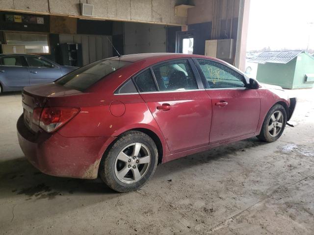 1G1PE5S96B7221906 - 2011 CHEVROLET CRUZE LT BURGUNDY photo 3