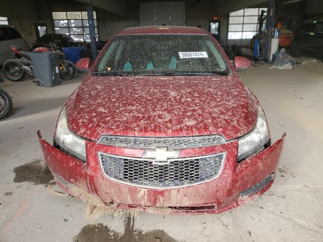 1G1PE5S96B7221906 - 2011 CHEVROLET CRUZE LT BURGUNDY photo 5