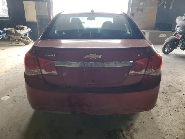 1G1PE5S96B7221906 - 2011 CHEVROLET CRUZE LT BURGUNDY photo 6