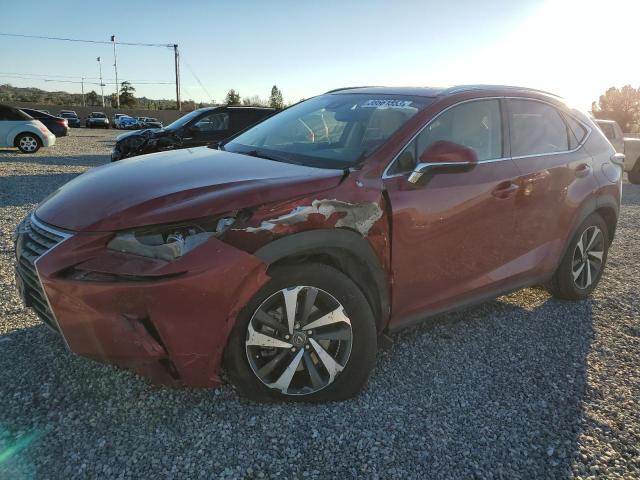 JTJYARBZ8K2126448 - 2019 LEXUS NX 300 BASE Czerwony zdjęcie 1
