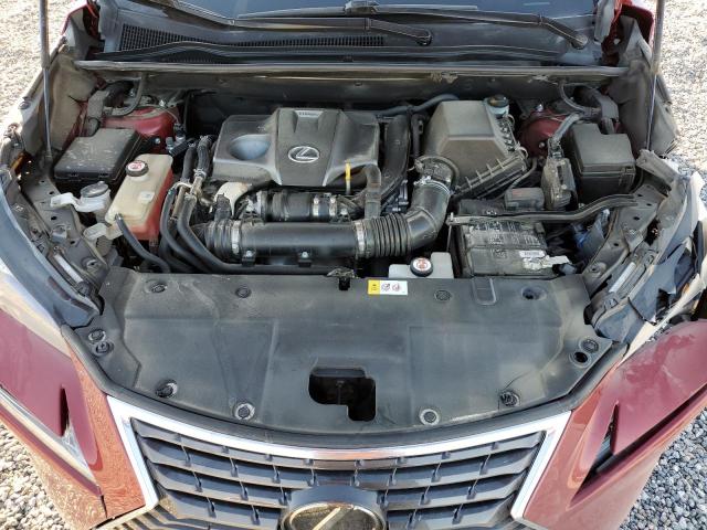 JTJYARBZ8K2126448 - 2019 LEXUS NX 300 BASE Czerwony zdjęcie 12