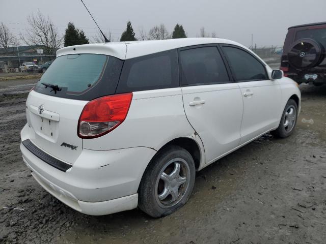 2T1KR32E83C034304 - 2003 TOYOTA COROLLA MA XR WHITE photo 3