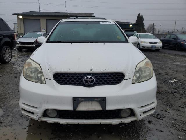 2T1KR32E83C034304 - 2003 TOYOTA COROLLA MA XR WHITE photo 5
