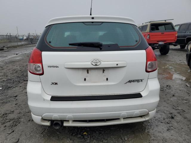 2T1KR32E83C034304 - 2003 TOYOTA COROLLA MA XR WHITE photo 6