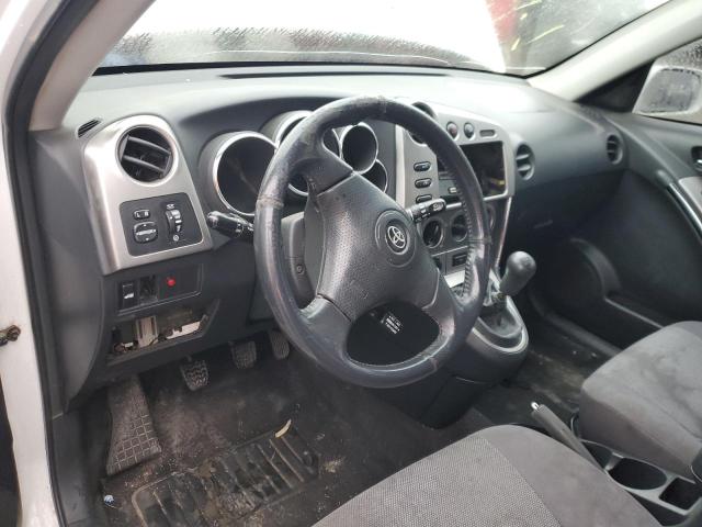 2T1KR32E83C034304 - 2003 TOYOTA COROLLA MA XR WHITE photo 8