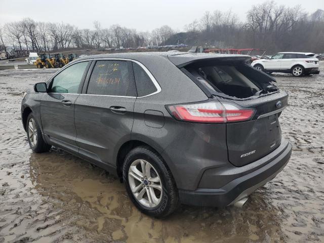 2FMPK4J9XLBA47032 - 2020 FORD EDGE SEL GRAY photo 2