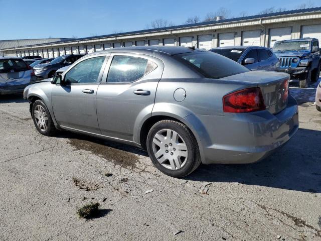 1C3CDZABXCN128585 - 2012 DODGE AVENGER SE GRAY photo 2