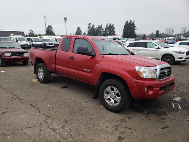 5TEUU42N69Z614876 - 2009 TOYOTA TACOMA ACCESS CAB წითელი ფოტო 4