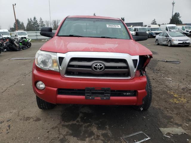 5TEUU42N69Z614876 - 2009 TOYOTA TACOMA ACCESS CAB წითელი ფოტო 5