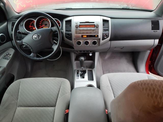 5TEUU42N69Z614876 - 2009 TOYOTA TACOMA ACCESS CAB წითელი ფოტო 8