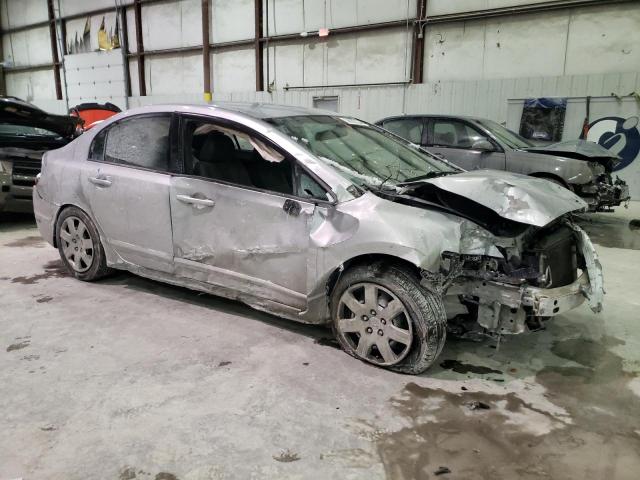 2HGFA16518H324339 - 2008 HONDA CIVIC LX SILVER photo 4