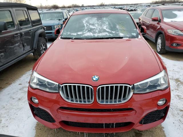 5UXXW5C5XF0E88112 - 2015 BMW X4 XDRIVE35I RED photo 5