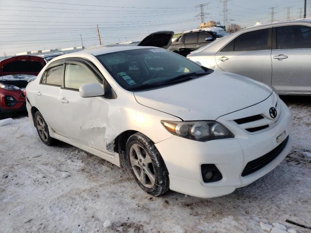 2T1BU4EE5BC626922 - 2011 TOYOTA COROLLA BASE WHITE photo 4