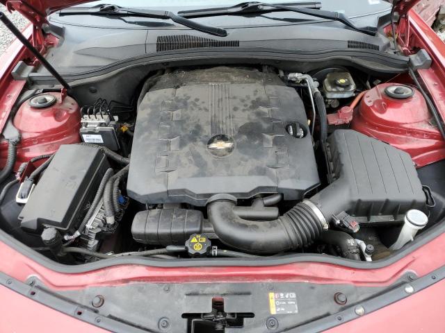 2G1FF1E37E9129702 - 2014 CHEVROLET CAMARO LT BURGUNDY photo 11