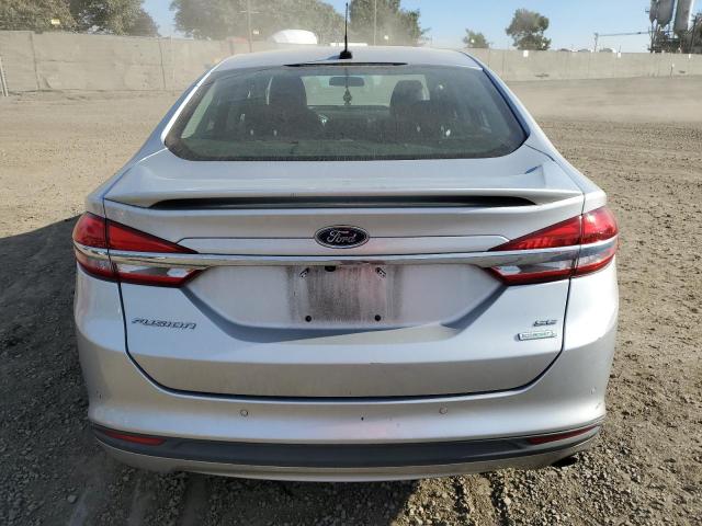 3FA6P0HD7HR276724 - 2017 FORD FUSION SE SILVER photo 6