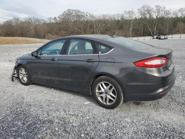 3FA6P0H75FR302468 - 2015 FORD FUSION SE GRAY photo 2