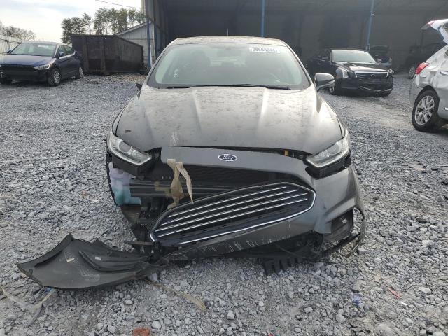 3FA6P0H75FR302468 - 2015 FORD FUSION SE GRAY photo 5