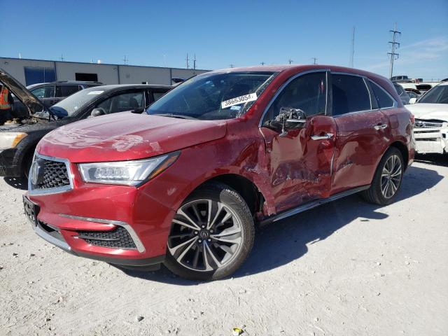 5J8YD3H50KL010586 - 2019 ACURA MDX TECHNOLOGY RED photo 1