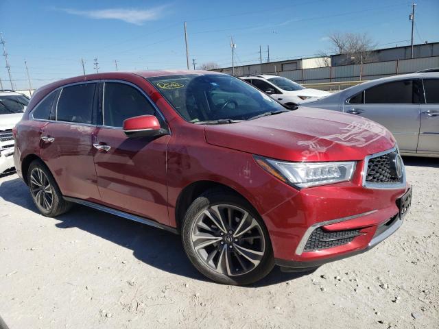 5J8YD3H50KL010586 - 2019 ACURA MDX TECHNOLOGY RED photo 4