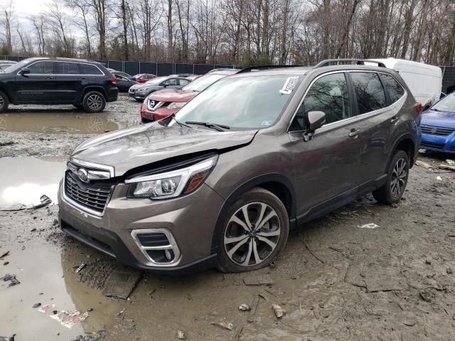 JF2SKAUC2KH535107 - 2019 SUBARU FORESTER LIMITED TAN photo 1