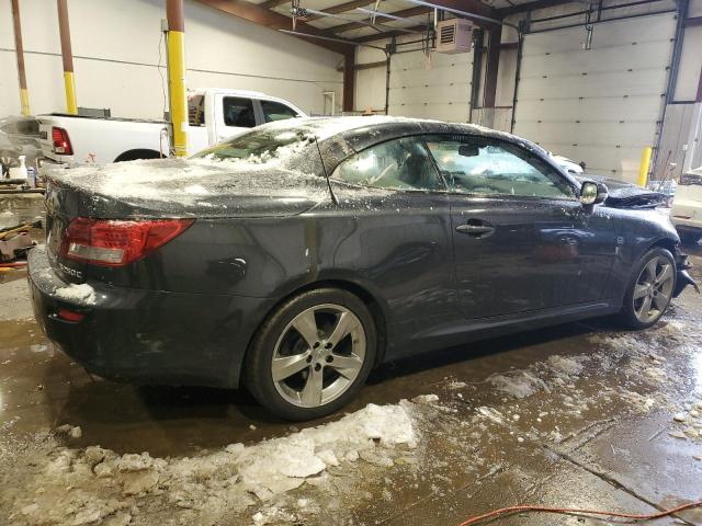 JTHFF2C26B2515740 - 2011 LEXUS IS 250 GRAY photo 3