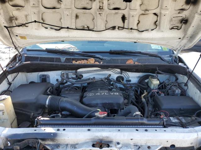 5TFST54107X002042 - 2007 TOYOTA TUNDRA DOUBLE CAB SR5 WHITE photo 11