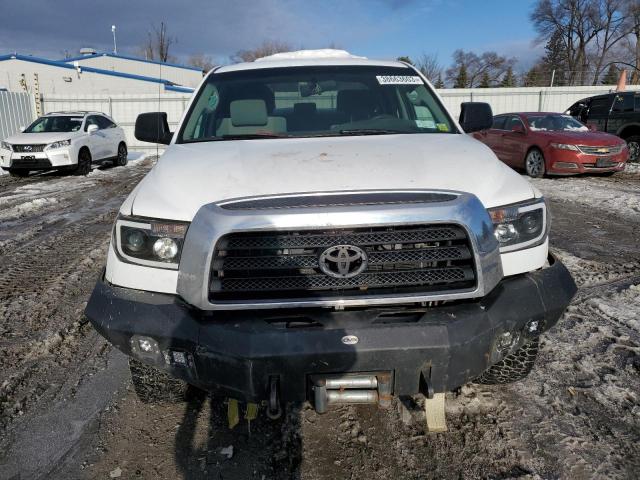5TFST54107X002042 - 2007 TOYOTA TUNDRA DOUBLE CAB SR5 WHITE photo 5