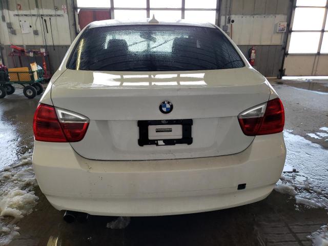 WBAVC73528KP38425 - 2008 BMW 328 XI SULEV WHITE photo 6