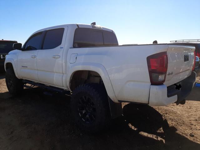 3TMCZ5AN8MM437600 - 2021 TOYOTA TACOMA DOUBLE CAB WHITE photo 2